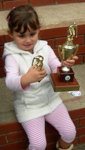 R with Bravest Swimmer Trophy 2012