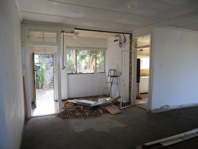 Home demolition
